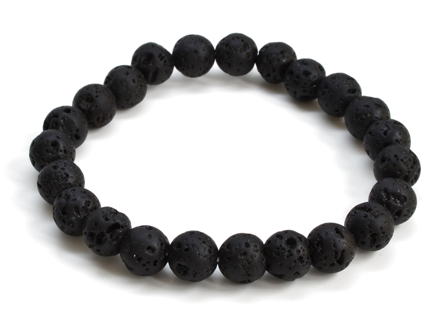 Náramek lávový kámen